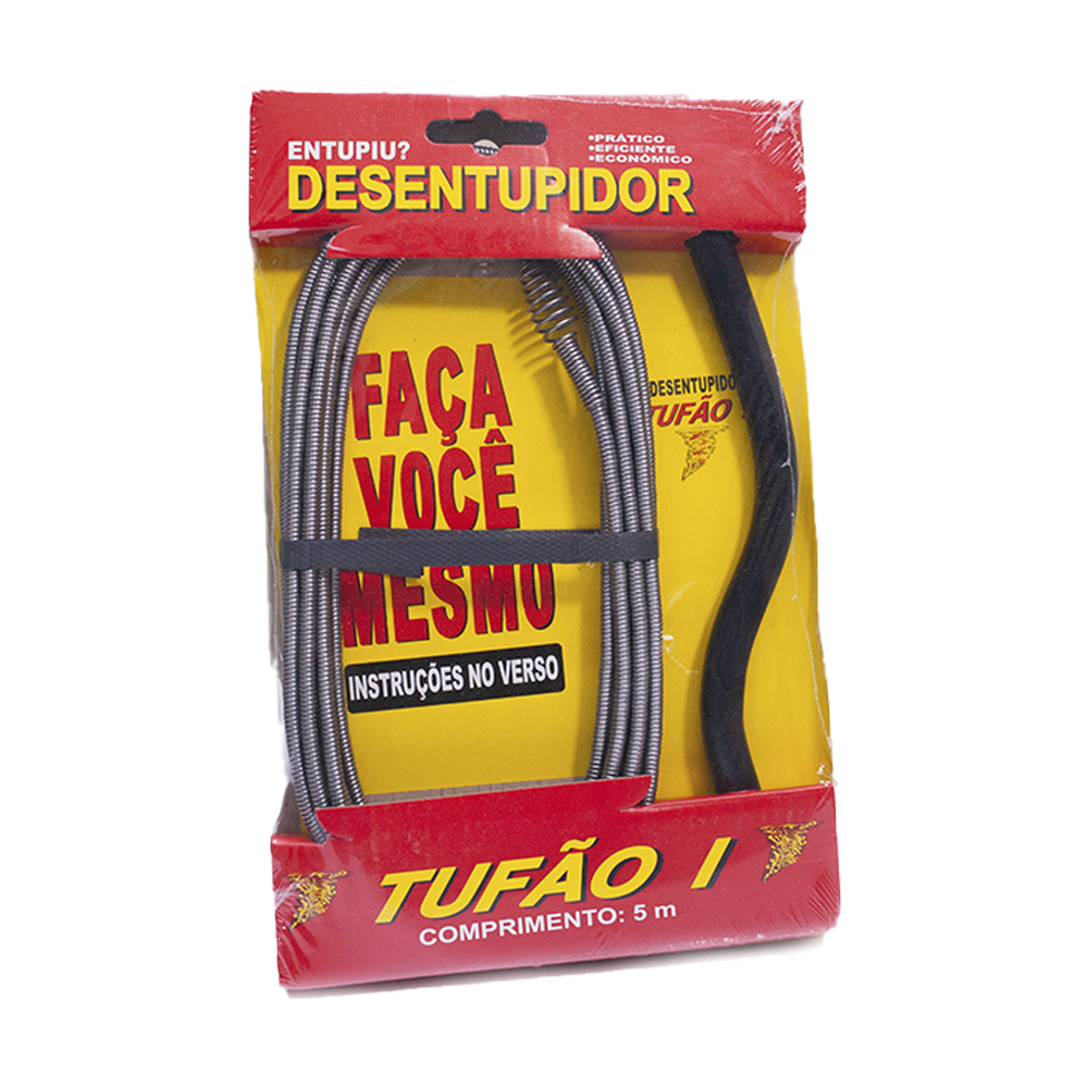 DESENTUPIDOR MANUAL 5 MTS TUFAO