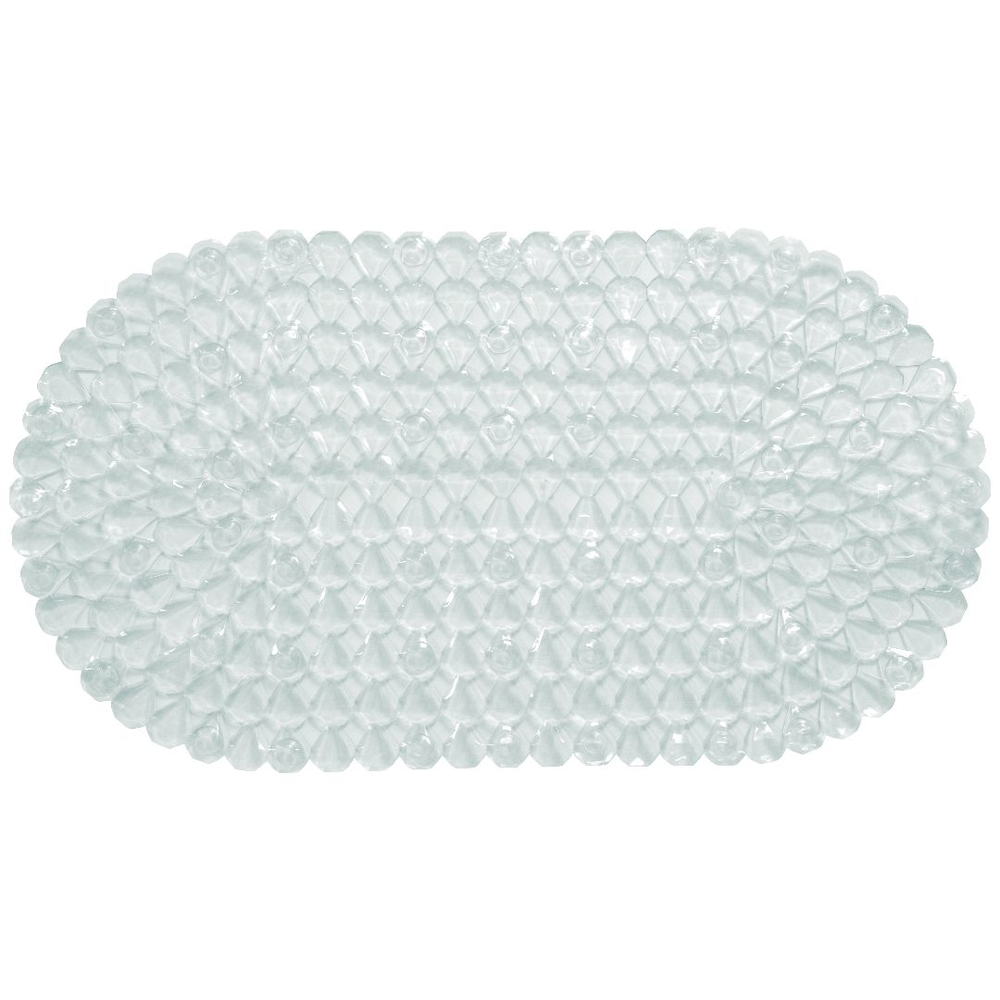 TAPETE BOX 67X37CM KAPAZI AQUA-SPA OVAL DIAMANTE INCOLOR 6737