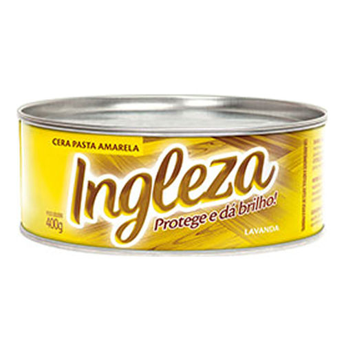 CERA PASTA 400GR INGLEZA AMARELA