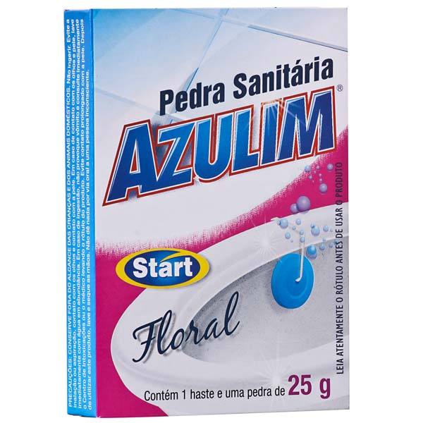 Pedra Sanitária 25g start Azulim Floral