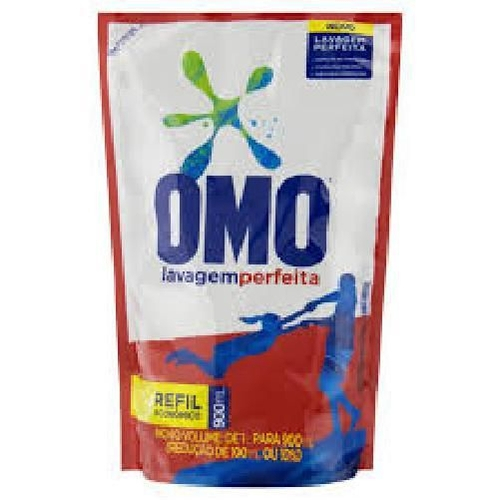 SABAO LIQUIDO 900GR OMO LAVAGEM PERFEITA SACHE