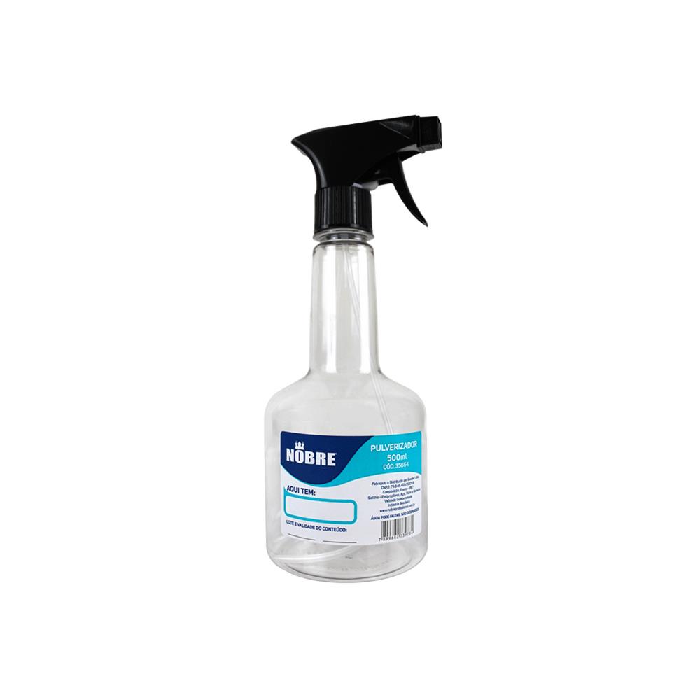 PULVERIZADOR 500ML NOBRE TRANSPARENTE