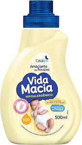 AMACIANTE 500ML VIDA MACIA GLICE/CAMOMILA