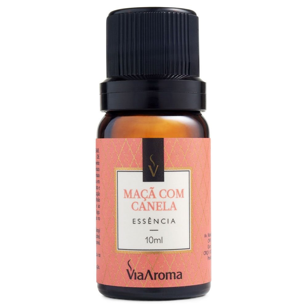 ESSENCIA 10ML VIA AROMA CLASSICA MACA C/ CANELA