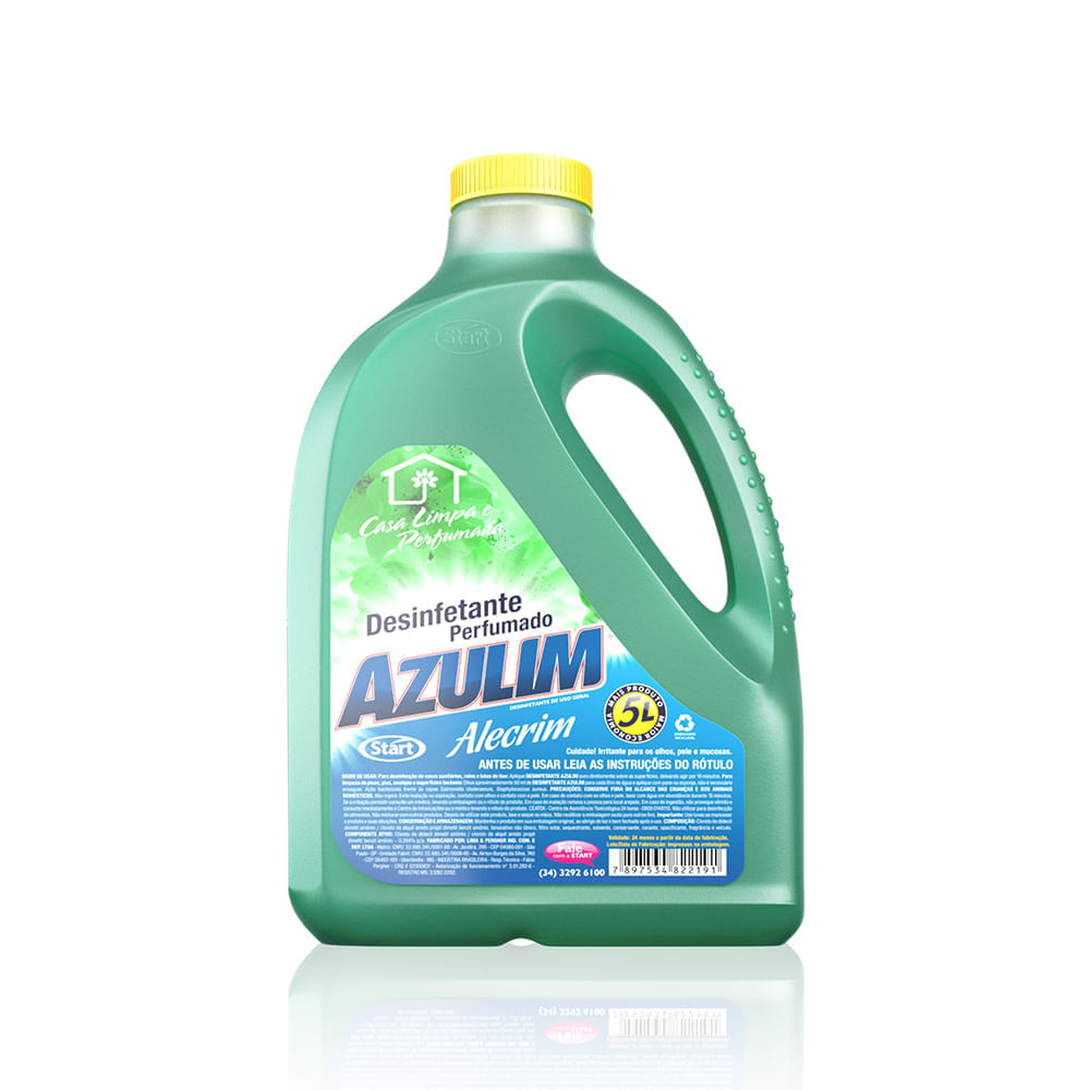 Desinfetante 5L Start Azulim Alecrim