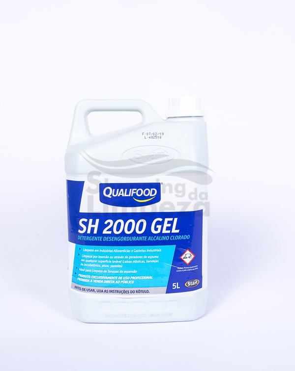 Detergente Desengordurante 5L Start SH2000 White Qualimilk