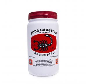 SODA CAUSTICA 1KG ESCORPIAO 98% PUREZA