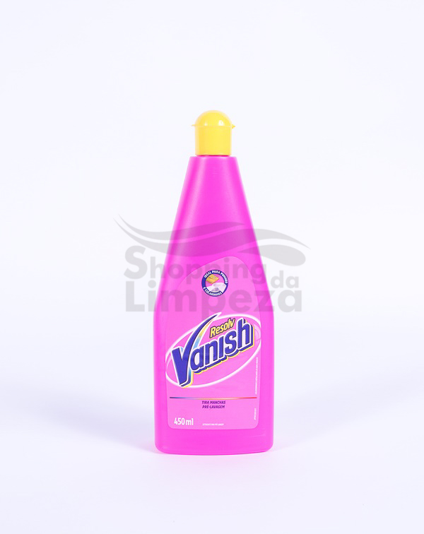 Tira Manchas VANISH Sem Cloro Resolv Pré-lavagem 450ml