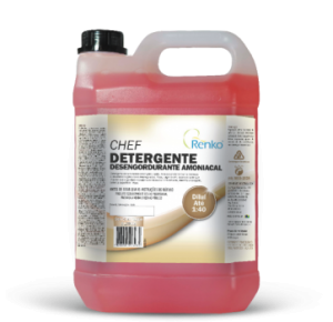 DETERGENTE AMONIACAL 5LT CHEF  RENKO